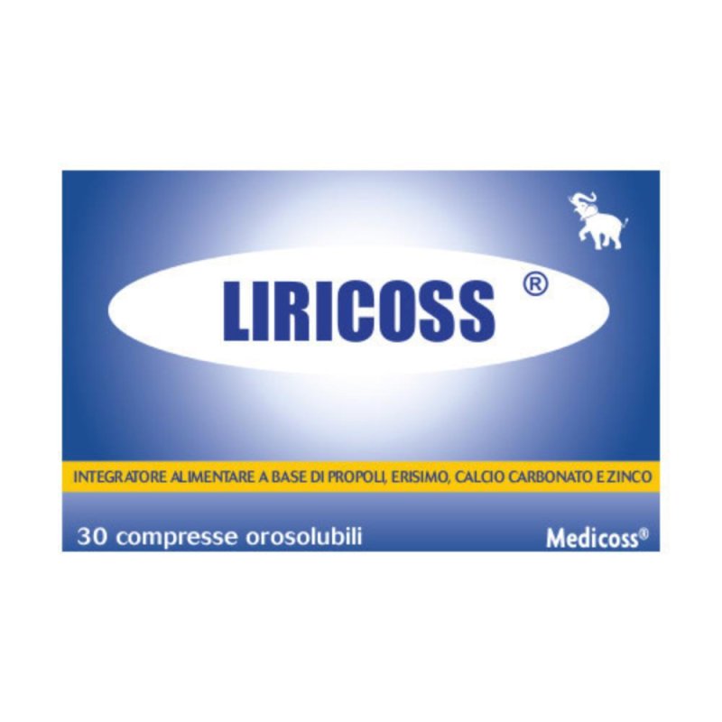 Liricoss 30 compresse orosolubili