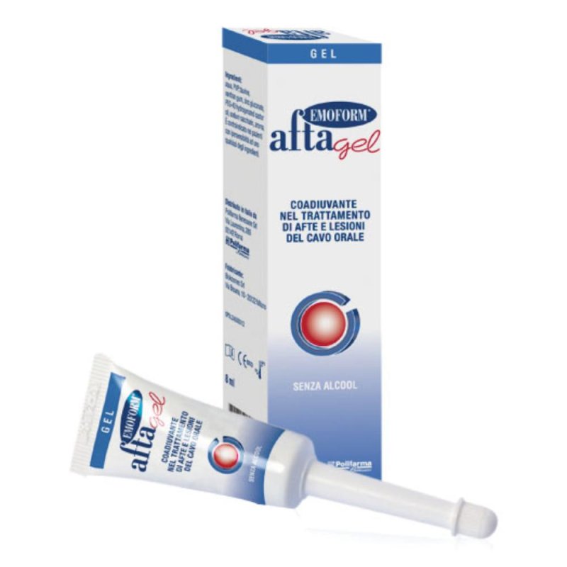 Polifarma Benessere Emoform Aftagel Gel Per Igiene Dentale 8ml*