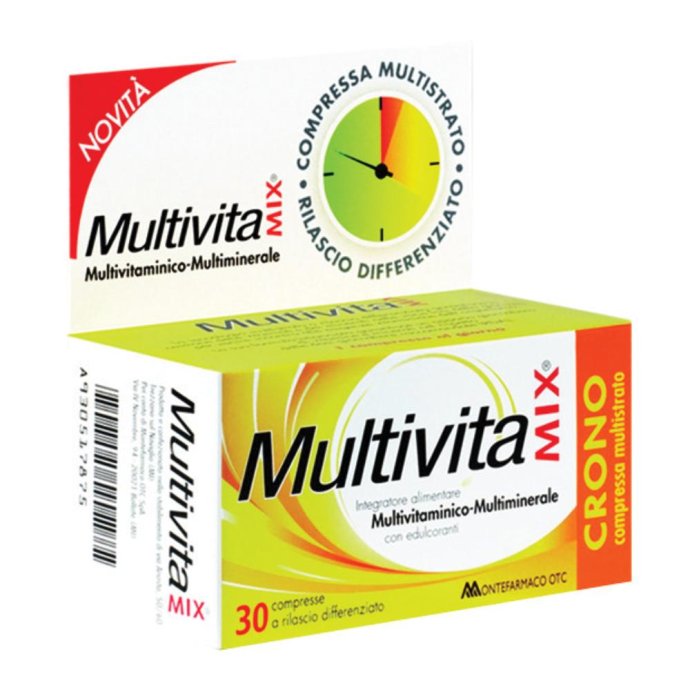 Montefarmaco Otc Multivitamix Crono 30 Compresse
