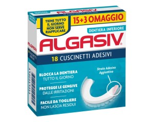 Combe Algasiv 15 Cuscinetti Adesivi Protesi Inferiore