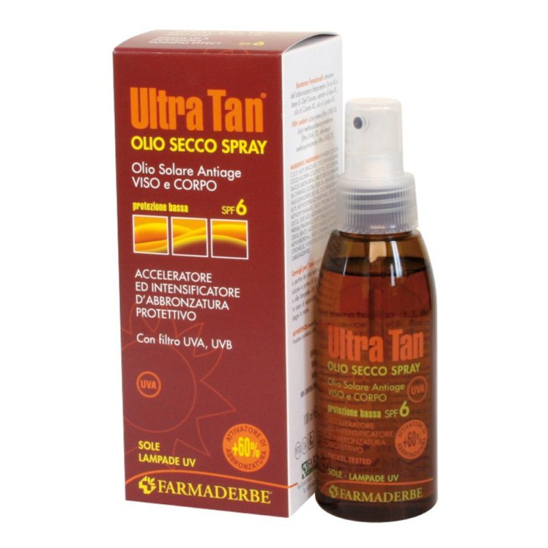 UTRA TAN OLIO SECCO SPF 6 UTRA TAN OLIO SECCO SPF 6