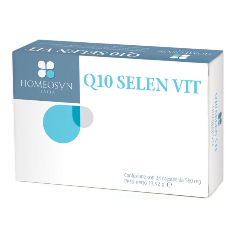 Homeosyn Italia Q10 Selen Vit 24 Capsule Nuova Formula