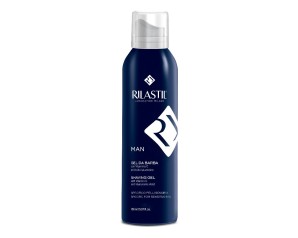 Rilastil  Man Gel da Barba Delicato e Soffice Pelli Sensibili Uomo 150 ml