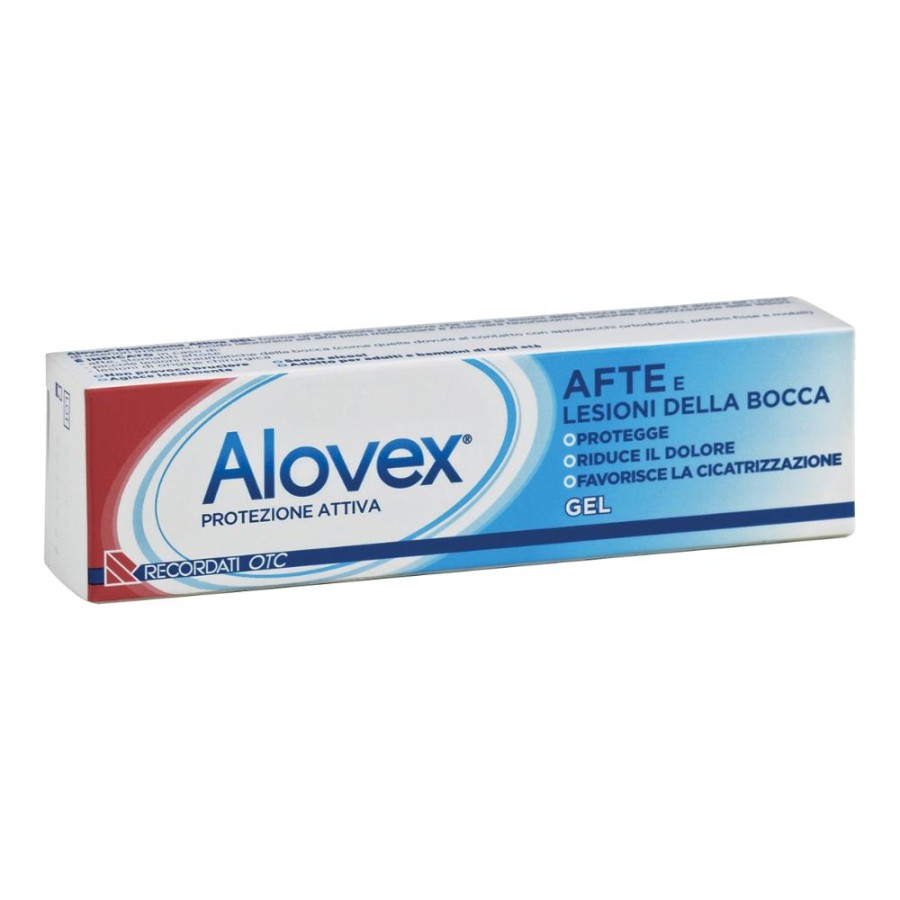 Alovex Protezione Orale Gel Lenitivo Lesioni Mucosa Orale 8 ml