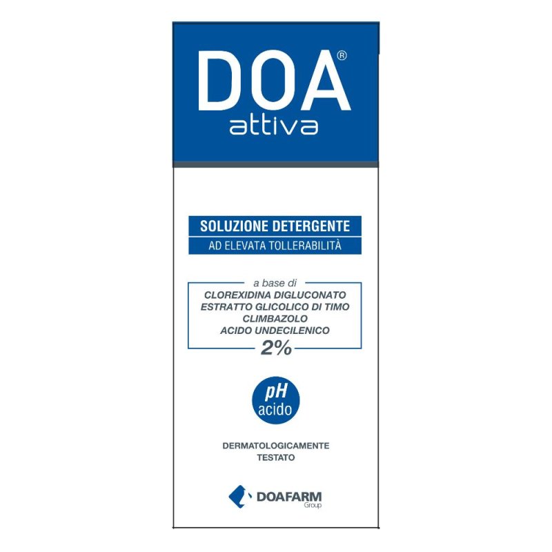 Doafarm Group Doa Attiva Soluzione Detergente 200 Ml Doafarm Group Doa Attiva Soluzione Detergente 200 Ml