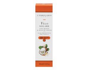 L'Erbolario Velo Solare Con Monoi & Olio Di Cocco Protettivo Capelli SPF10 100 ml