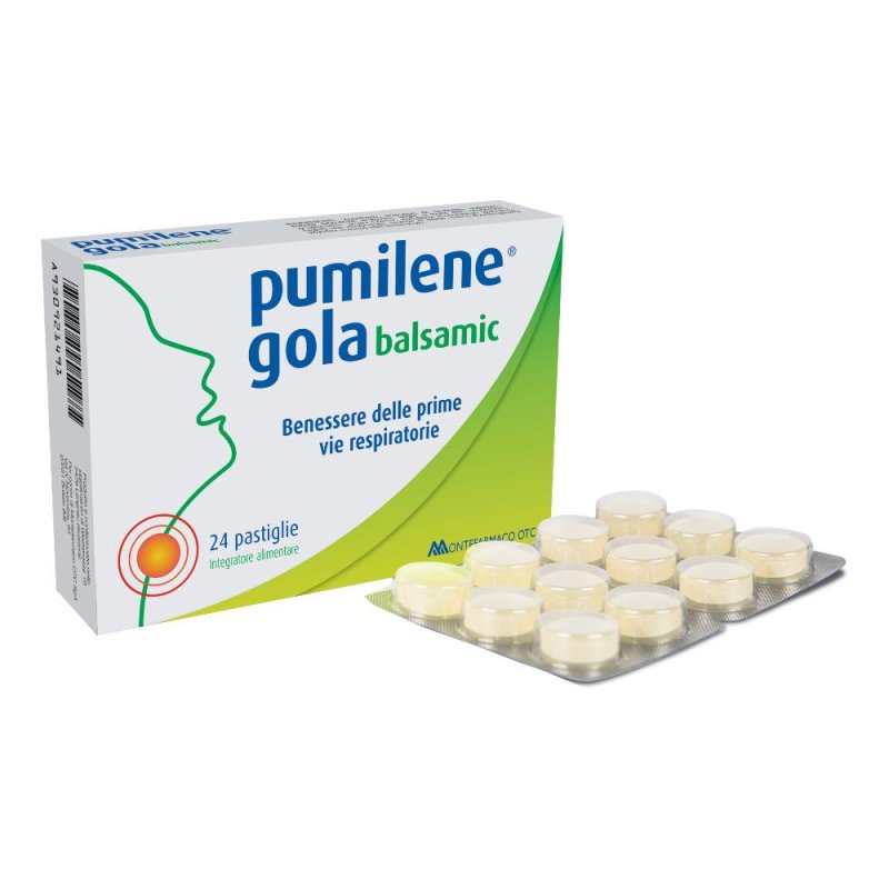 Montefarmaco Otc Pumilene Gola Balsamica 24 Pastiglie