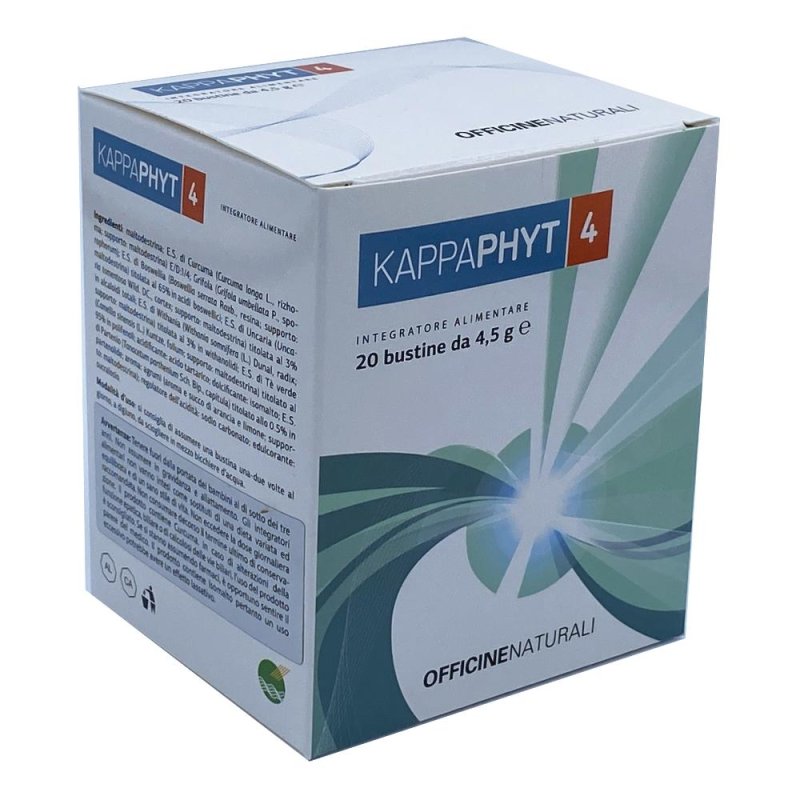 Officine Naturali Kappaphyt 4 20 Bustine Da 4,5 G Officine Naturali Kappaphyt 4 20 Bustine Da 4,5 G