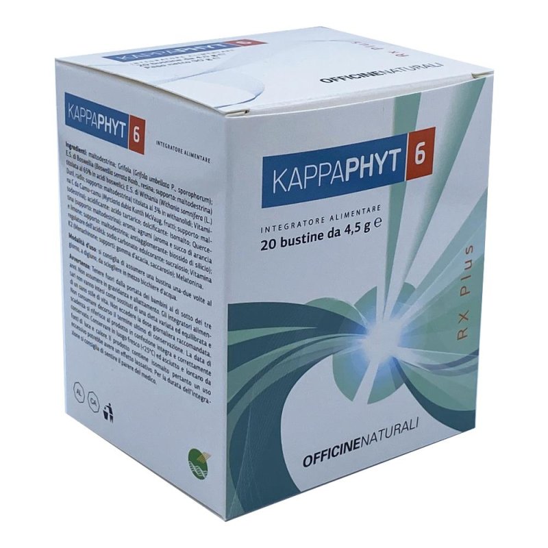Officine Naturali Kappaphyt 6 20 Bustine Da 4,5 G Officine Naturali Kappaphyt 6 20 Bustine Da 4,5 G