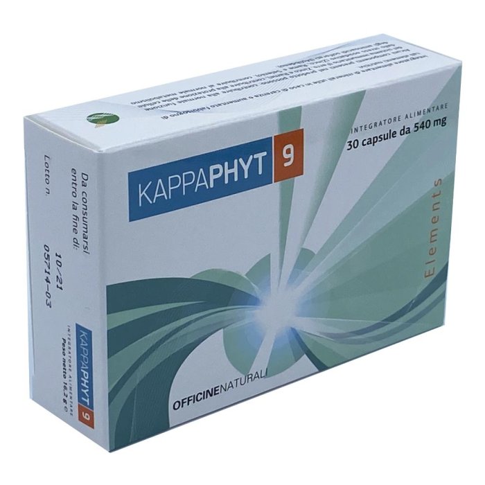 Officine Naturali Kappaphyt 9 30 Capsule 540 Mg