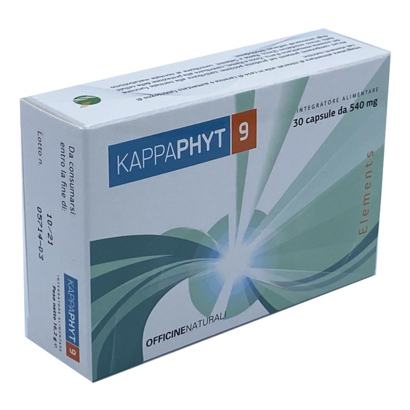Officine Naturali Kappaphyt 9 30 Capsule 540 Mg Officine Naturali Kappaphyt 9 30 Capsule 540 Mg
