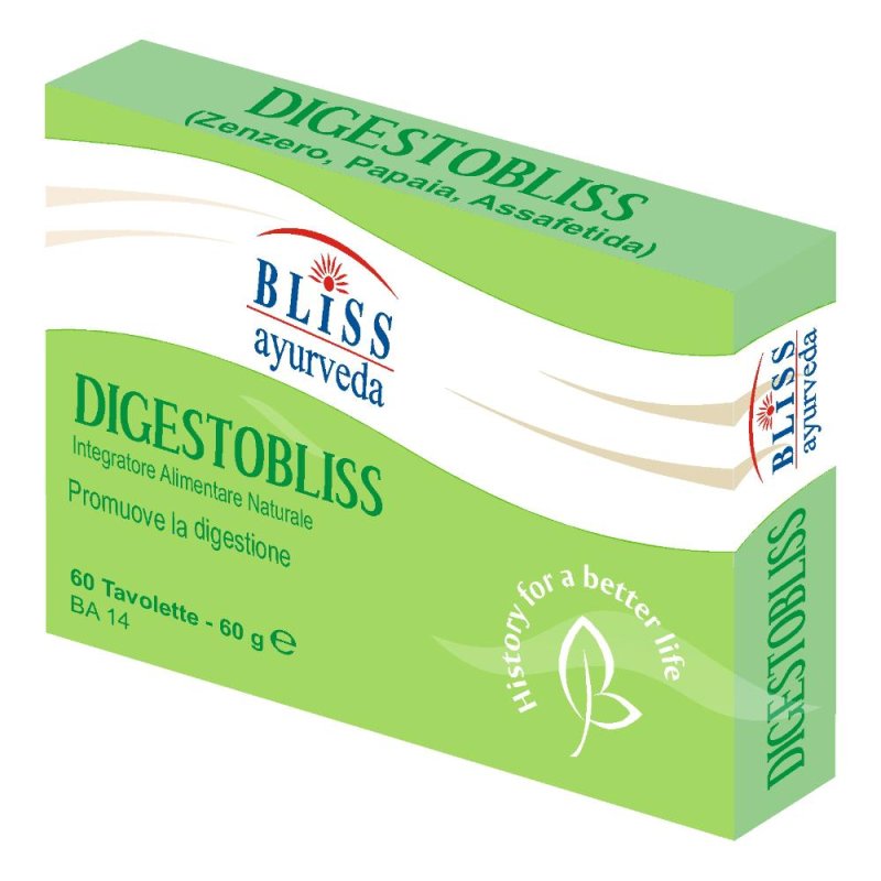 Bliss Ayurveda Italy Digestobliss 60 Compresse Bliss Ayurveda Italy Digestobliss 60 Compresse