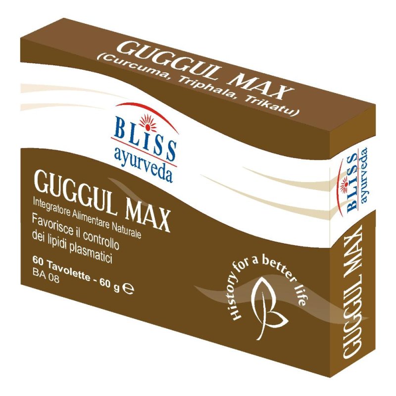 Guggul Max 60 compresse - integratore di guggul per metabolismo dei lipidi Guggul Max 60 compresse - integratore di guggul per metabolismo dei lipidi