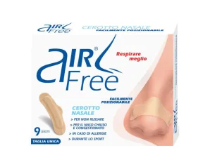 AIRFREE CEROTTO NASALE 9PZ