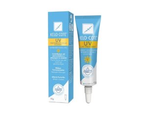 Kelo Cote Gel per Cicatrici con Protezione Solare Fattore 30 15 g | Trattamento Cicatrici da Chirurgia Ustioni e Traumi