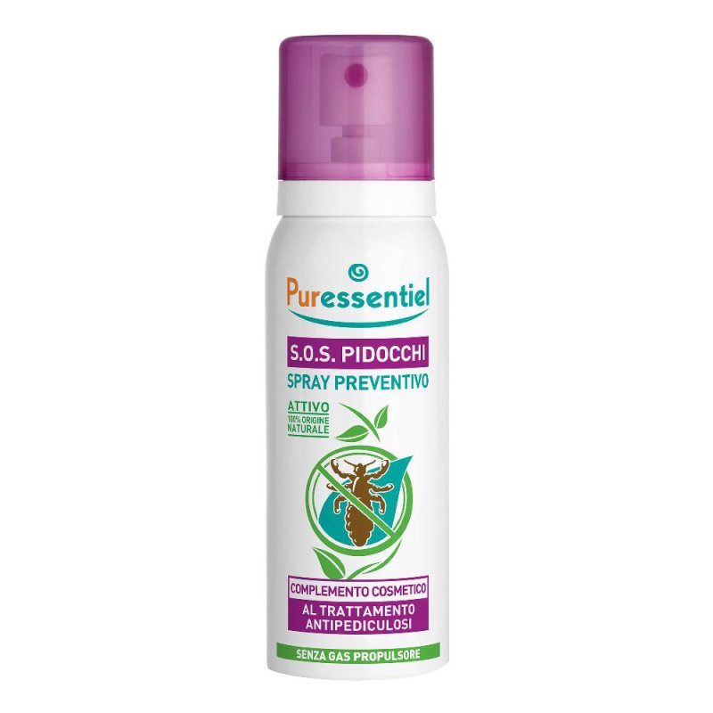 Puressentiel SOS Pidocchi - Spray Preventivo 75ml Puressentiel SOS Pidocchi - Spray Preventivo 75ml