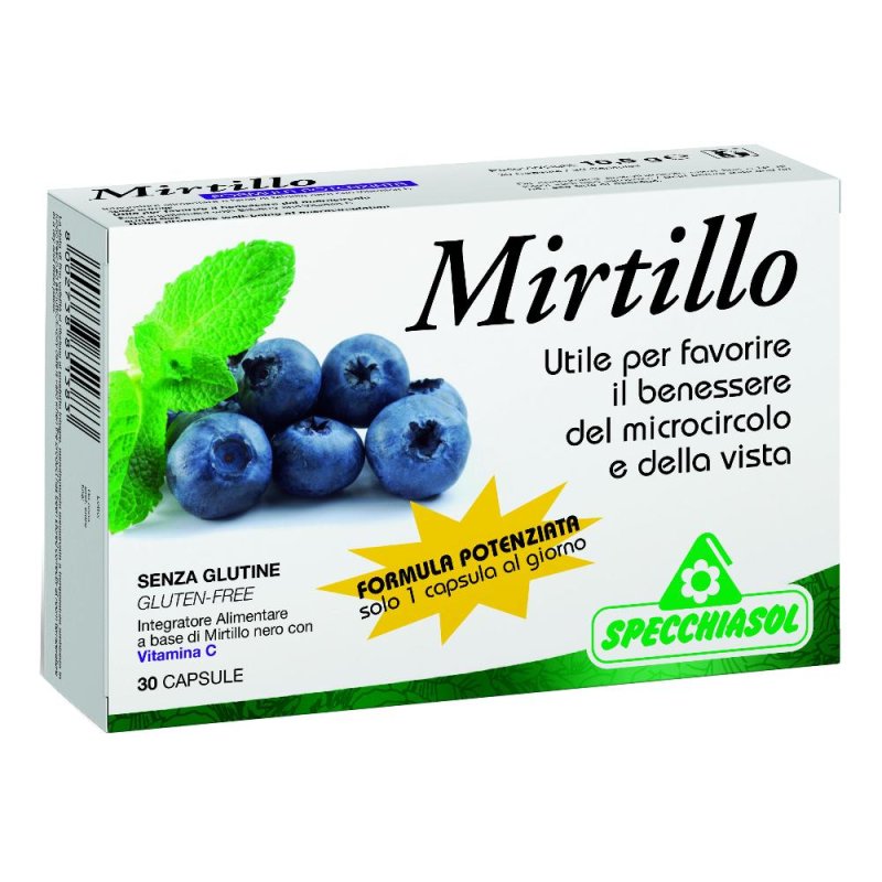 Specchiasol Mirtillo 30 Capsule Specchiasol Mirtillo 30 Capsule