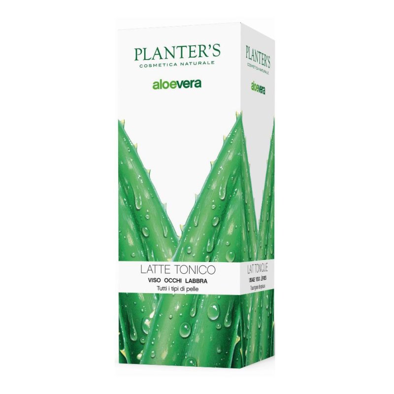 Planter's latte occhi labbra aloe 125 ml - struccante delicato occhi e labbra all’aloe