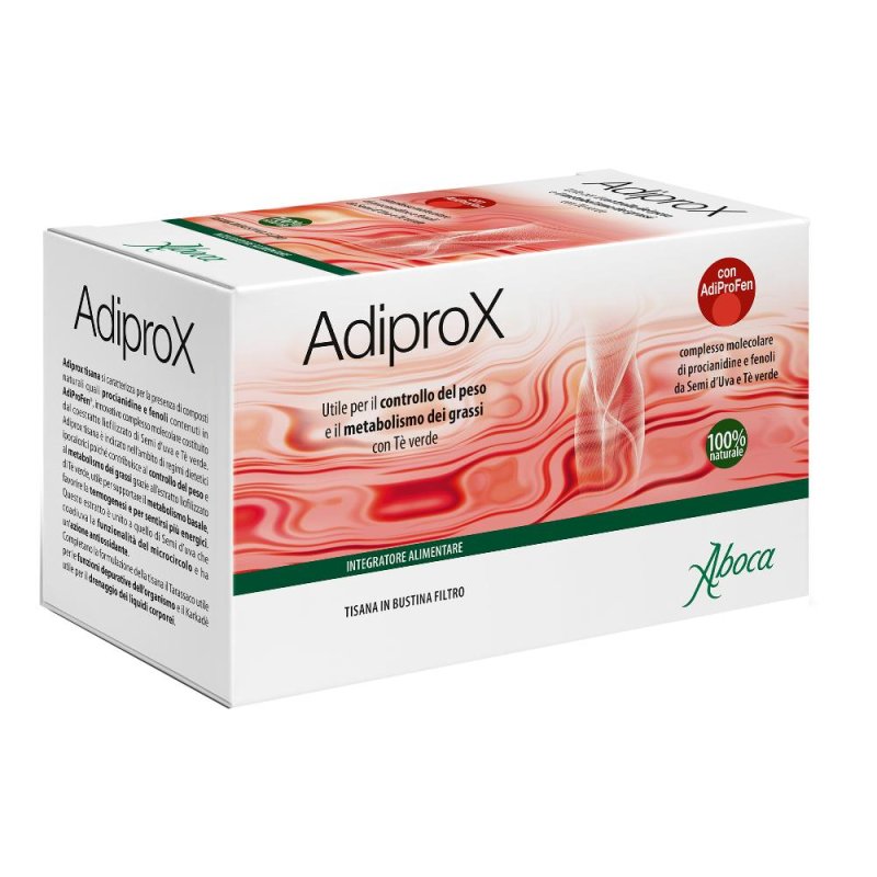 Aboca Adiprox Fitomagra Tisana Integratore Alimentare 20 Filtri Aboca Adiprox Fitomagra Tisana Integratore Alimentare 20 Filtri