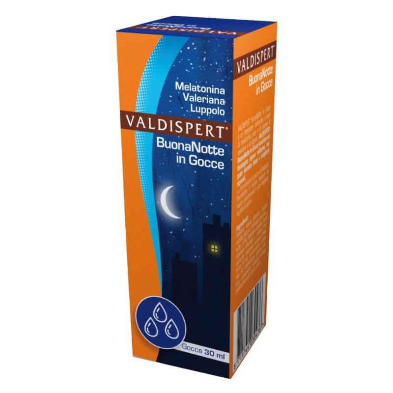 Valdispert Buonanotte In Gocce Con Valeriana e Melatonina 30ml Valdispert Buonanotte In Gocce Con Valeriana e Melatonina 30ml