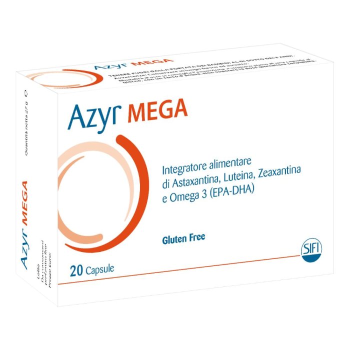 Azyr Mega Integratore Alimentare 20 Capsule Azyr Mega Integratore Alimentare 20 Capsule