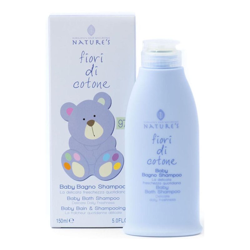 Fiori di Cotone Nature&rsquo;s baby bagno detergente corpo e capelli per bambini