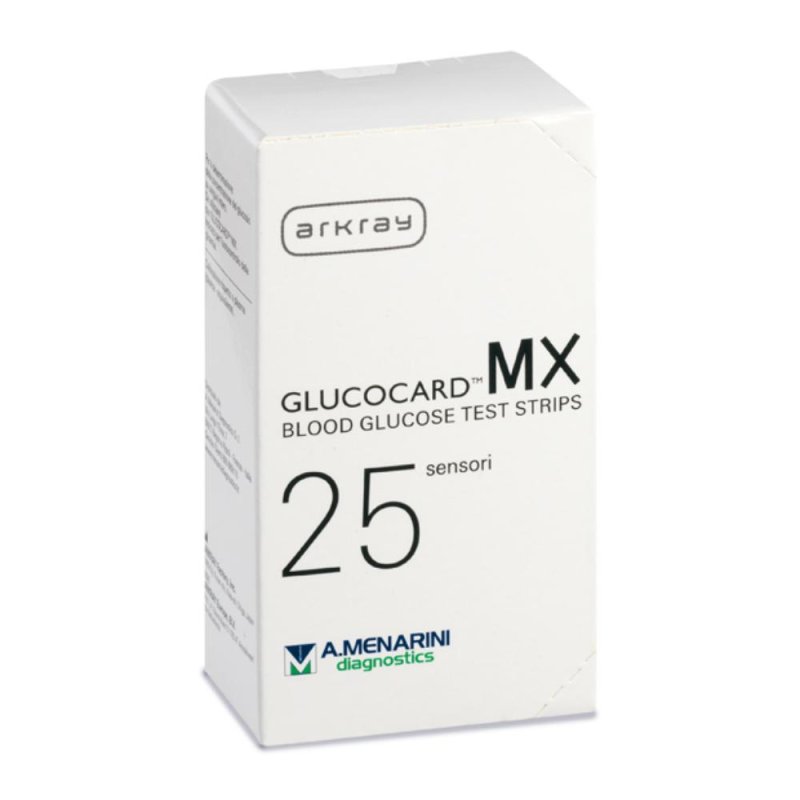 Menarini Diagnostics Glucocard MX 25 Strisce Reattive Glicemia Menarini Diagnostics Glucocard MX 25 Strisce Reattive Glicemia