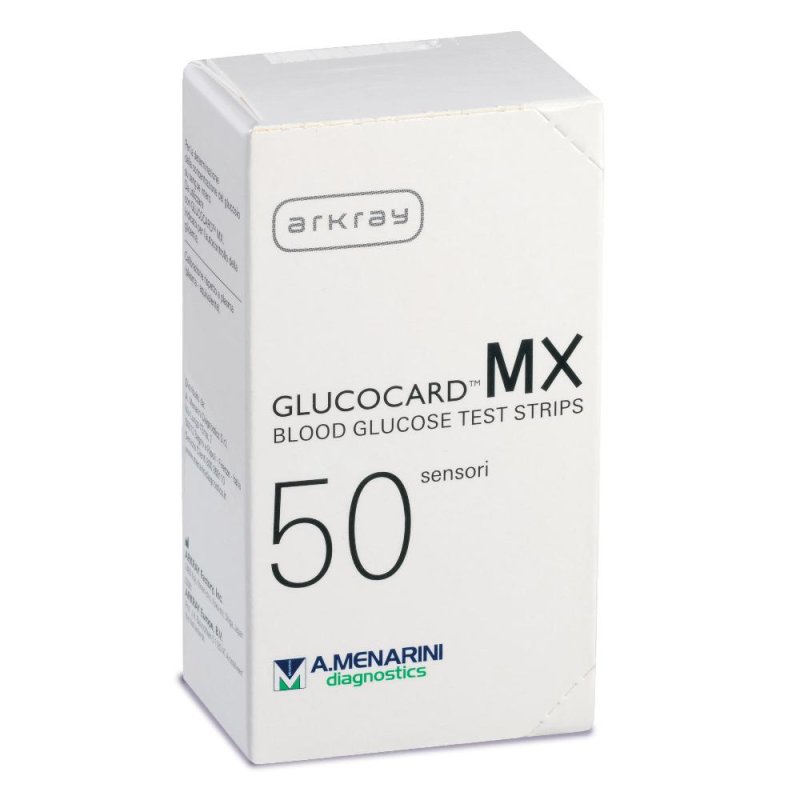 Menarini Diagnostics Glucocard MX 50 Strisce Reattive Menarini Diagnostics Glucocard MX 50 Strisce Reattive