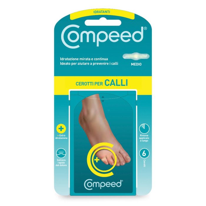 Hra Pharma Italia Compeed Calli Cerotti Idratanti 6 Pezzi