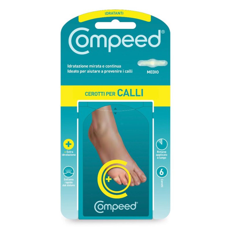 Hra Pharma Italia Compeed Calli Cerotti Idratanti 6 Pezzi Hra Pharma Italia Compeed Calli Cerotti Idratanti 6 Pezzi