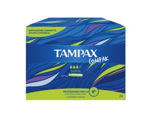 TAMPAX COMPAK Super 24 Tamp.