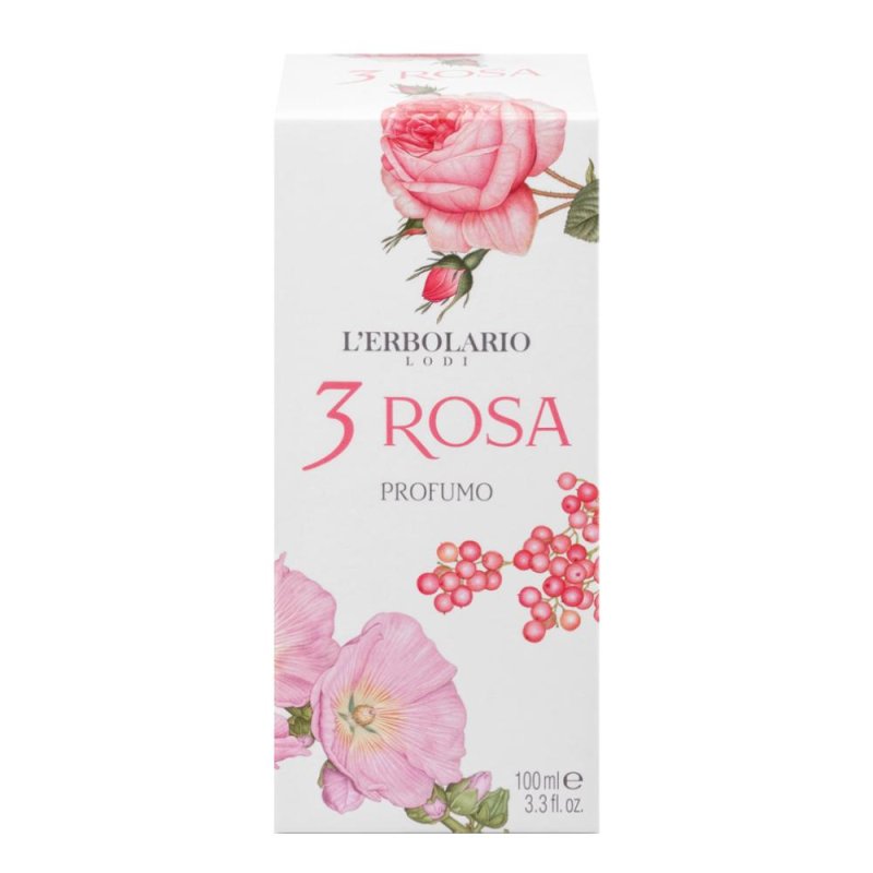 L’Erbolario 3 Rosa Acqua di Profumo alla Rosa per Donna 100 ml L’Erbolario 3 Rosa Acqua di Profumo alla Rosa per Donna 100 ml