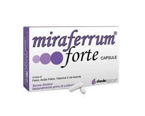 Shedir Pharma Miraferrum Forte Integratore 30 Capsule