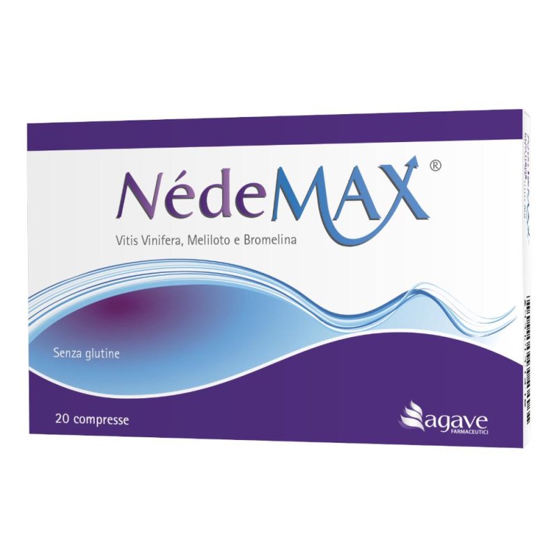 NedeMax 20 compresse per microcircolazione venosa e pesantezza gambe - Agave Srl NedeMax 20 compresse per microcircolazione venosa e pesantezza gambe - Agave Srl
