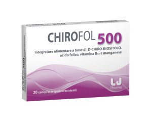 LJ Pharma Chirofol 500 Integratore Alimentare 20 Compresse