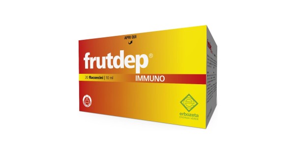 Frutdep Immuno Integratore per difese immunitarie 20 flaconcini da 10 ...