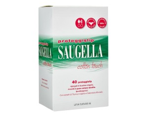 Saugella  Cotton Touch 40 Proteggislip in Puro Cotone Ripiegati in Bustina