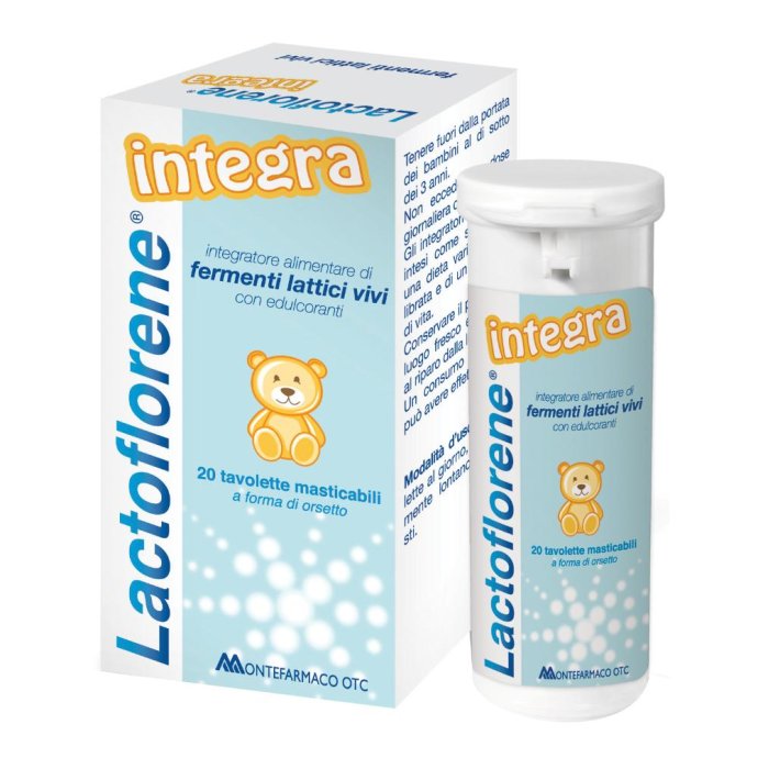 Lactoflorene  Fermenti Integra Integratore di Fermenti Lattici 20 Tavolette