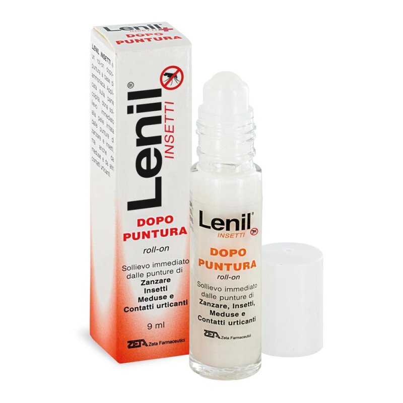 Zeta Farmaceutici Insettorepellente Lenil+ Dopo Puntura Roll-on 9 ml Zeta Farmaceutici Insettorepellente Lenil+ Dopo Puntura Roll-on 9 ml
