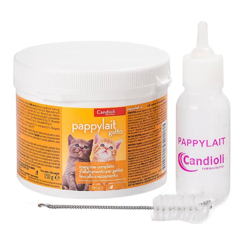 Candioli Ist.profil.e Farm. Pappylait Gatto 150 G Con Biberon
