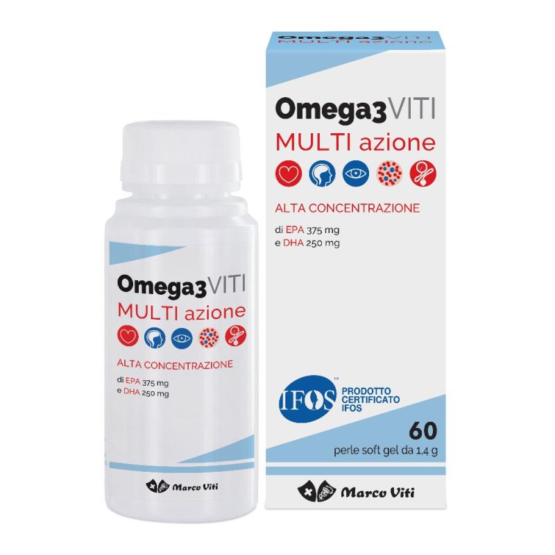 Marco Viti Massigen Omega 3 Cardio Integratore Alimentare 60 Capsule