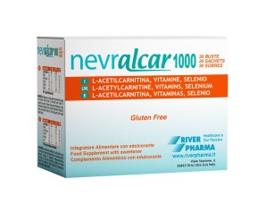 River Pharma  Vitamine Minerali Nevralcar 1000 Integratore 30 Buste