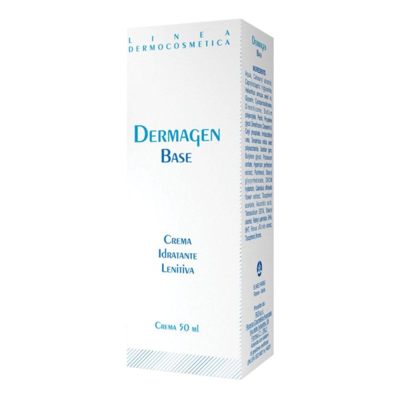 Dermagen crema base 50 ml - crema emolliente idratante per pelli secche e sensibili Dermagen crema base 50 ml - crema emolliente idratante per pelli secche e sensibili