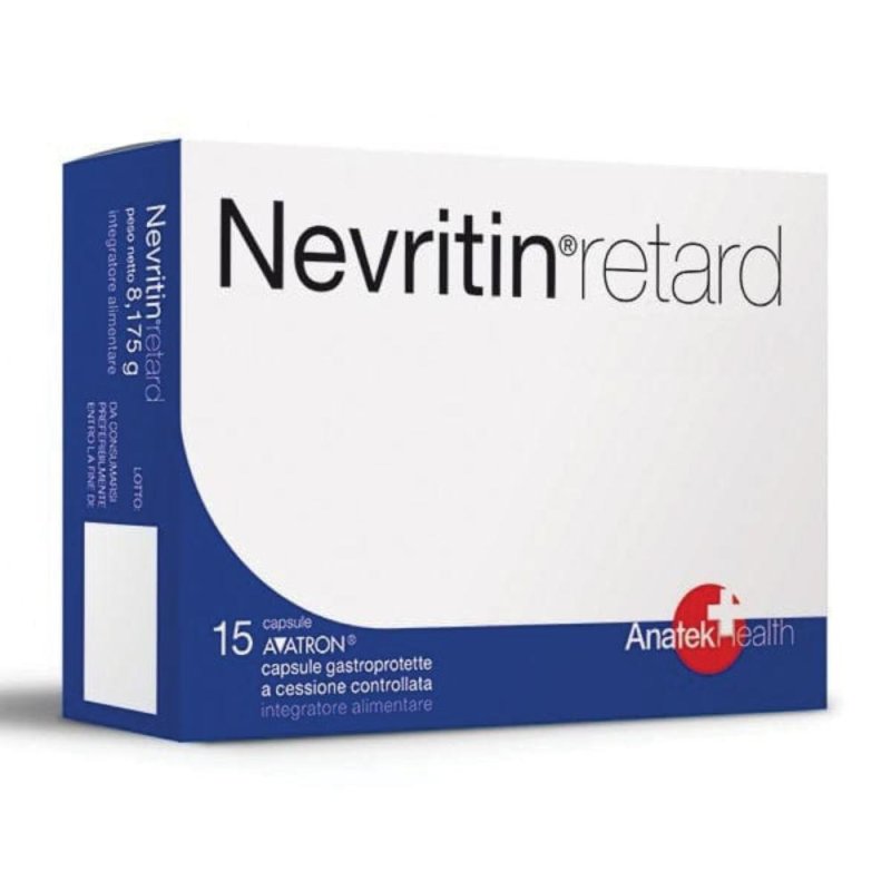Anatek Health Italia Nevritin Retard 15 Capsule Anatek Health Italia Nevritin Retard 15 Capsule