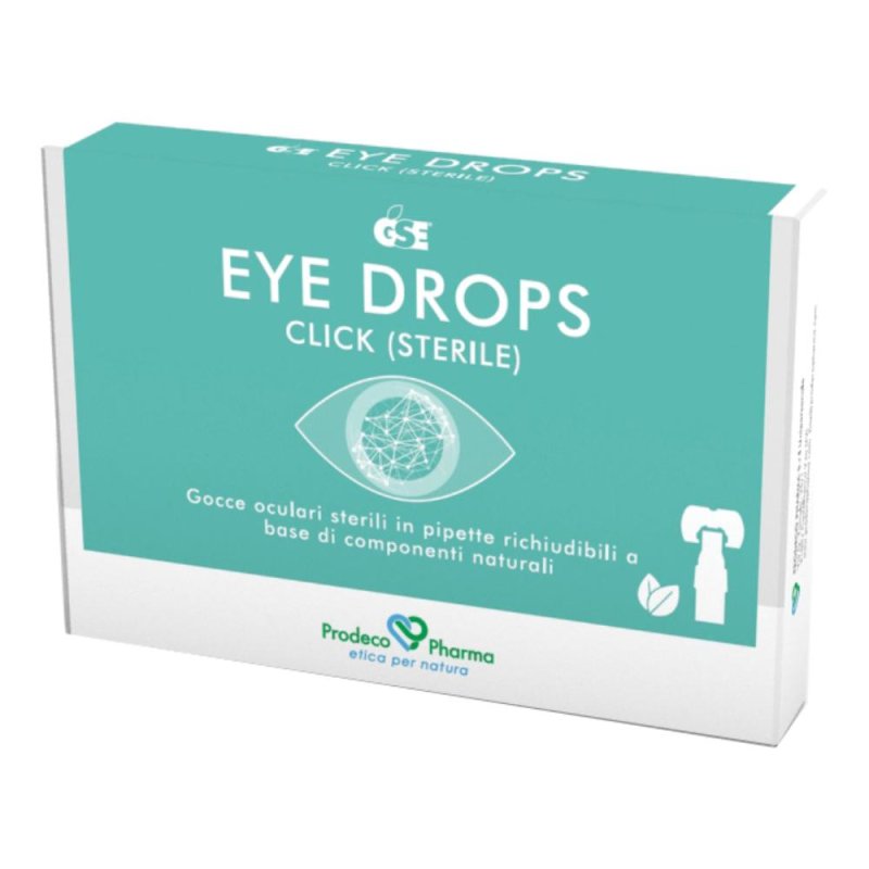 GSE Eye - Drops Click Gocce Oculari 10 Pipette 0,5ml GSE Eye - Drops Click Gocce Oculari 10 Pipette 0,5ml