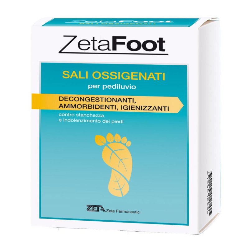 Zeta Farmaceutici Zetafooting Sali Ossigenati 10 Bustine 20 G