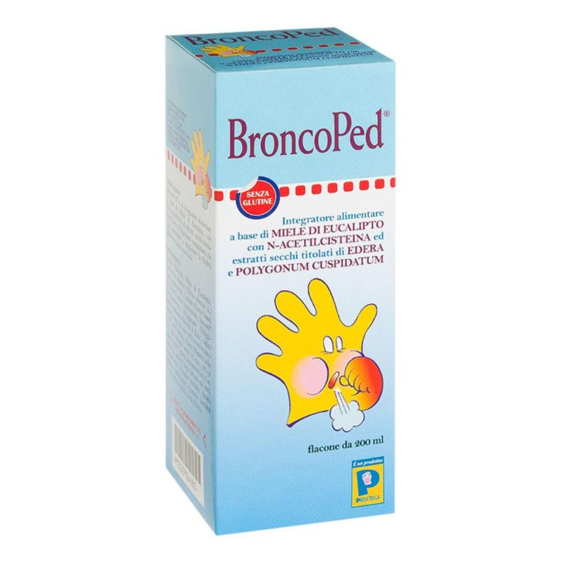 Pediatrica Broncoped Sciroppo Mucolitico Flacone Con Misurino 200 Ml