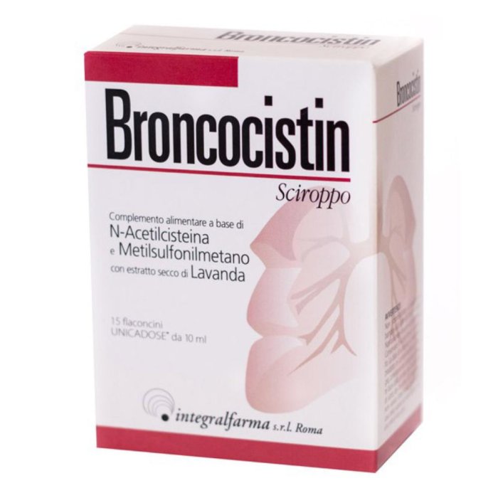 Integralfarma Snc Broncocistin 15 Flaconcini X 10 Ml Integralfarma Snc Broncocistin 15 Flaconcini X 10 Ml