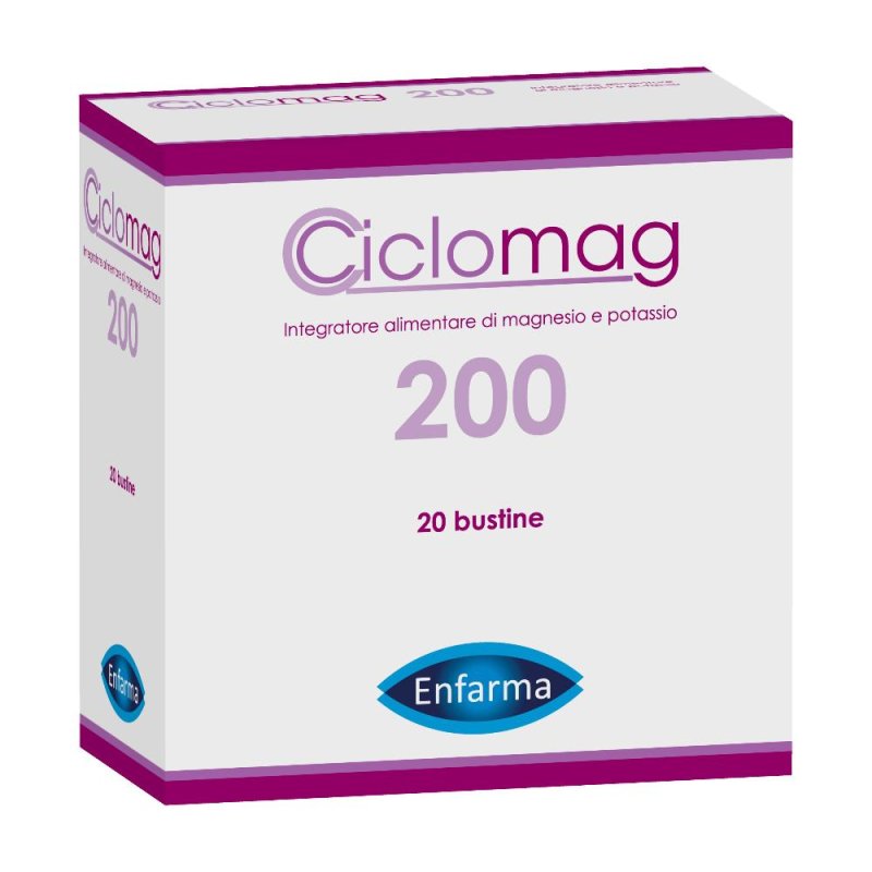 Enfarma Vitamine e Minerali Ciclomag Integratore Alimentare 20 Buste Enfarma Vitamine e Minerali Ciclomag Integratore Alimentare 20 Buste