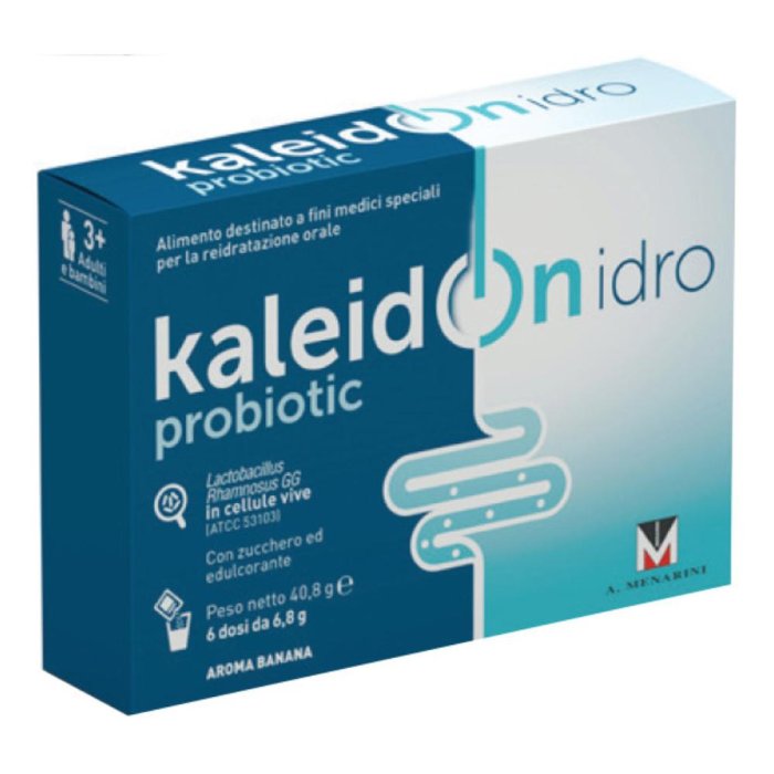 A.menarini Ind.farm.riun. Kaleidon Probiotic Idro 6 Bustine Doppie 6,8 G A.menarini Ind.farm.riun. Kaleidon Probiotic Idro 6 Bustine Doppie 6,8 G